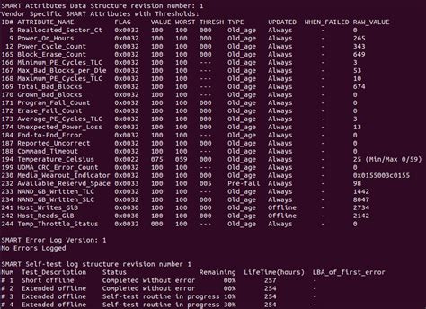 smartctl test hard drive|Check hard drive health with “smartctl” command on Linux.